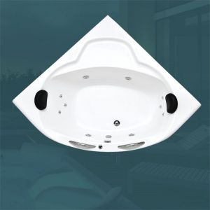 Banheira de Canto Santa Mônica COMPLETA com Hidro