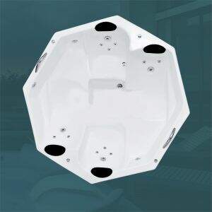 Spa Ofurô Redondo Ipanema COMPLETO com hidro em acrílico