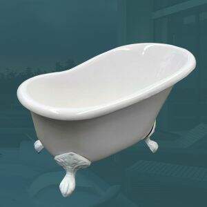 Banheira Vitoriana para Pets 0,38 x 0,77 x 0,19