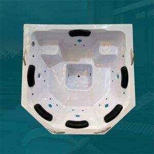 Spa Ofurô Quadrado Pérola COMPLETO com hidro